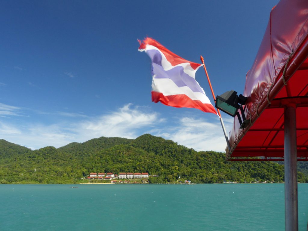 View on Tranquility Bay Residence from the Gulf of Thailand